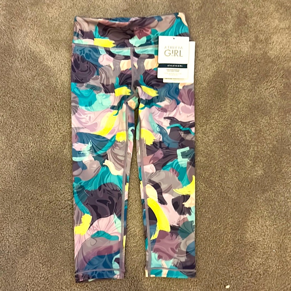 Colorful abstract pants